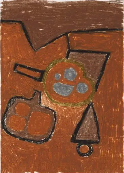 Still Life in Brown Paul Klee